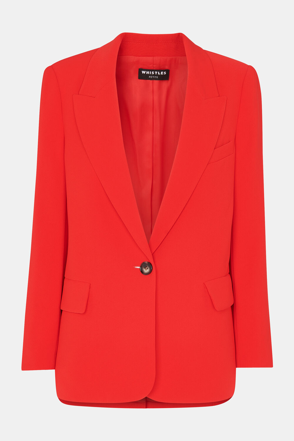 Petite Boyfriend Crepe Blazer