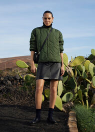 Ida Short Quilted Coat