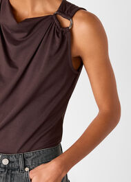 Ring Detail Sleeveless Top