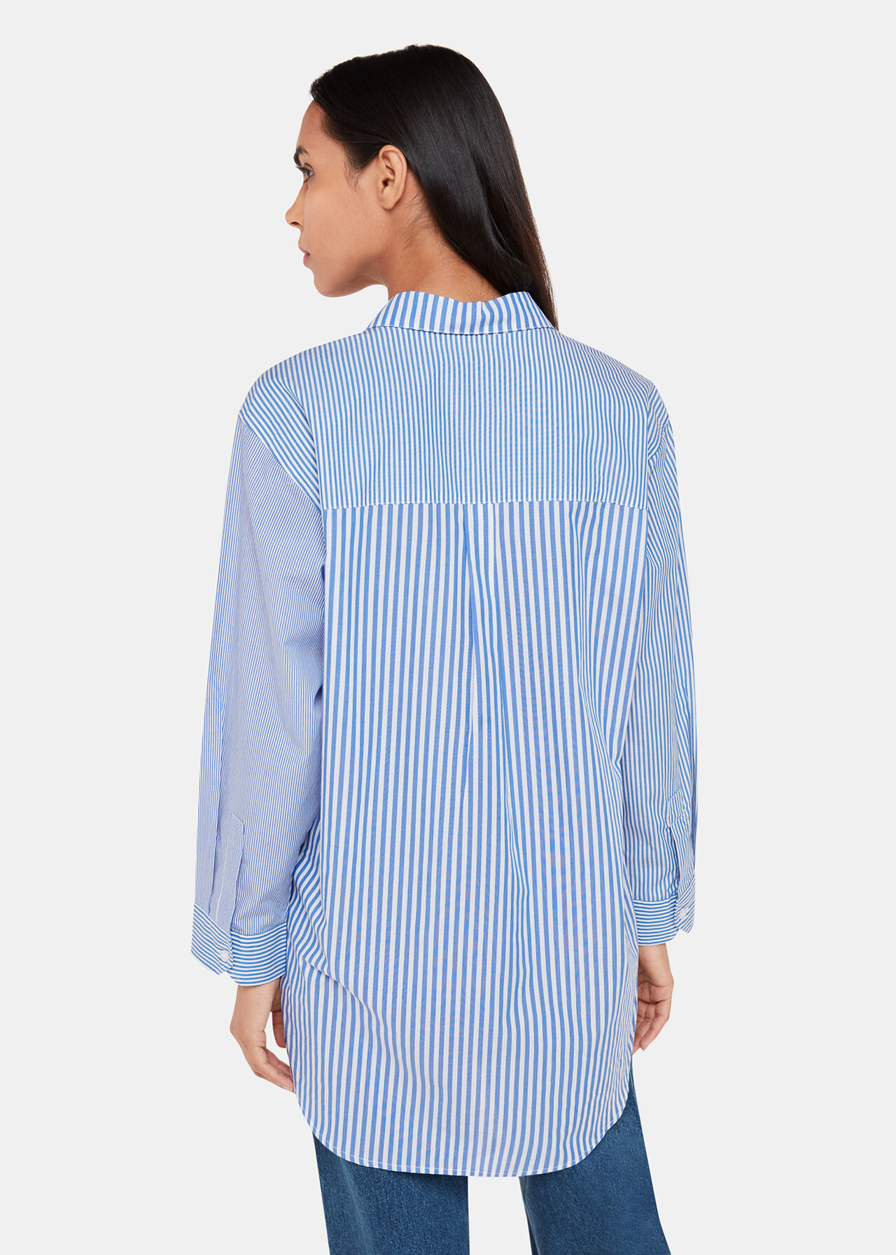Millie Stripe Oversized Shirt