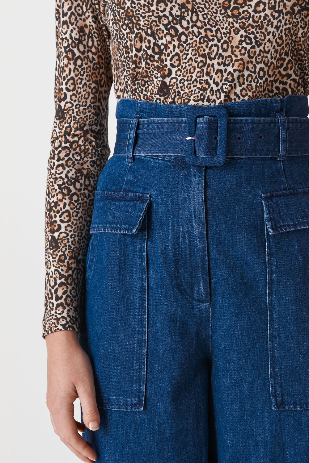 Denim Utility Trouser Denim