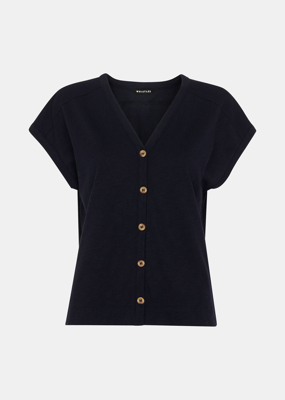 Aubrie Button Through Top
