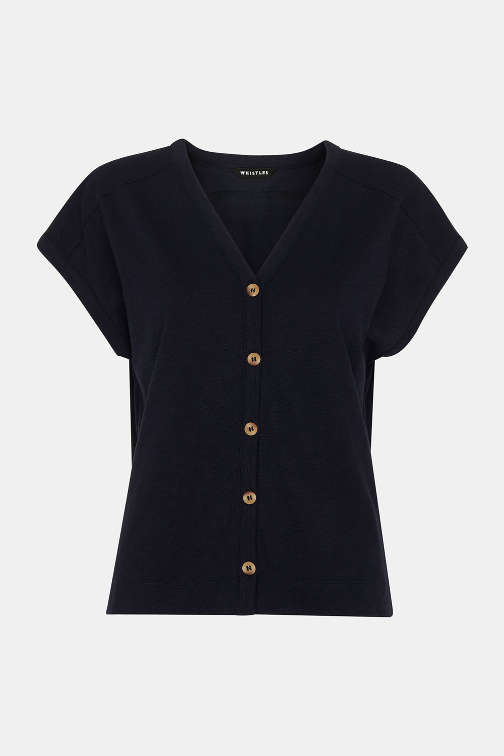 Aubrie Button Through Top