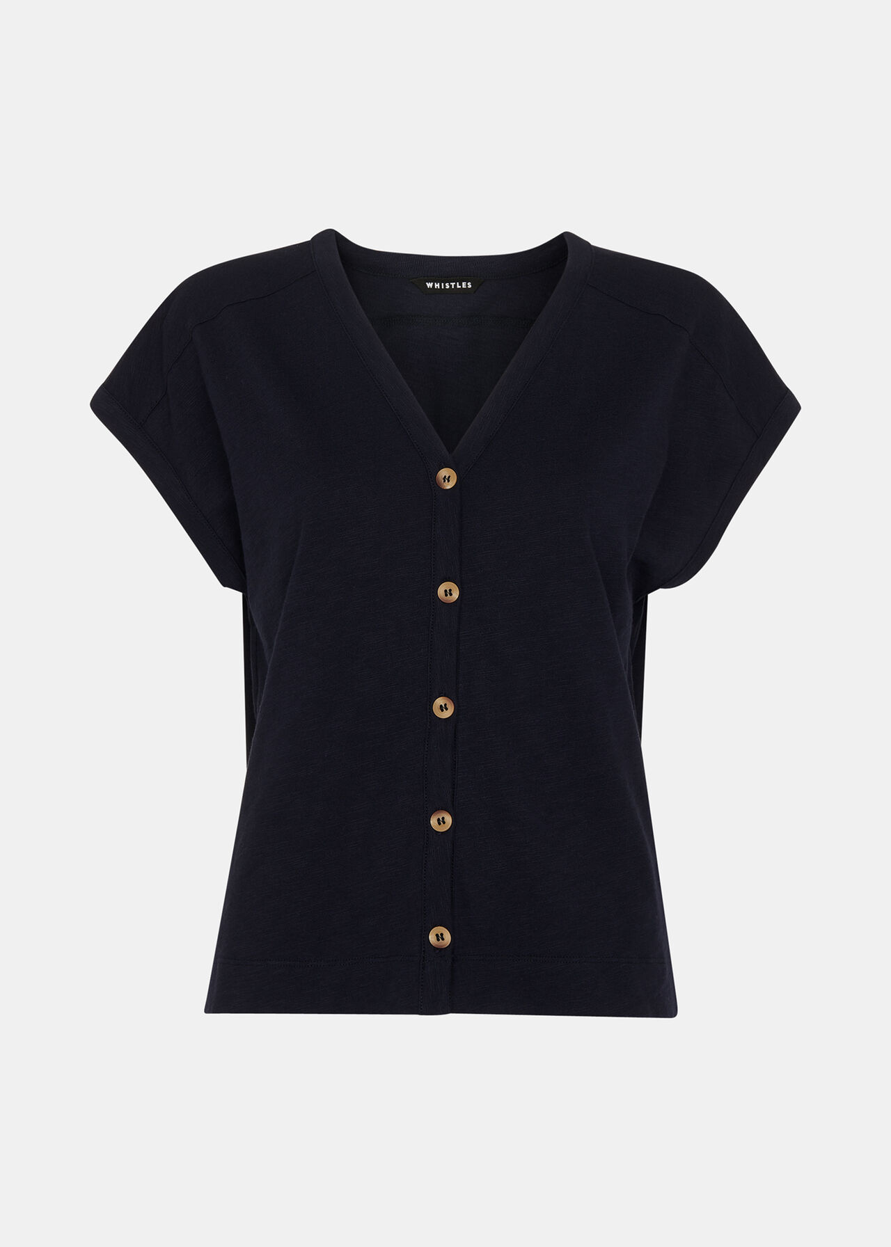 Aubrie Button Through Top
