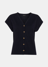 Aubrie Button Through Top