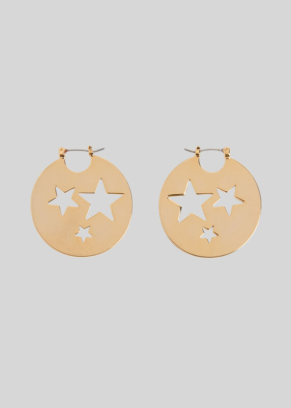 Star Cut Out Earring