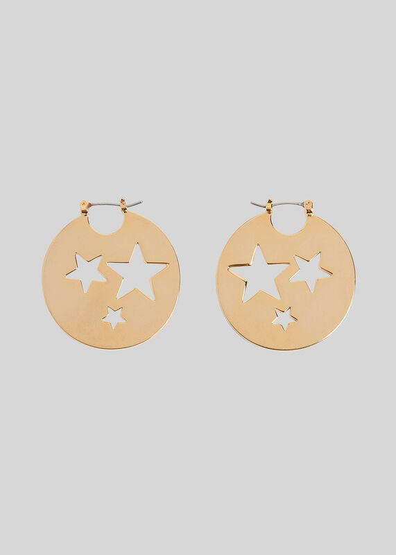 Star Cut Out Earring