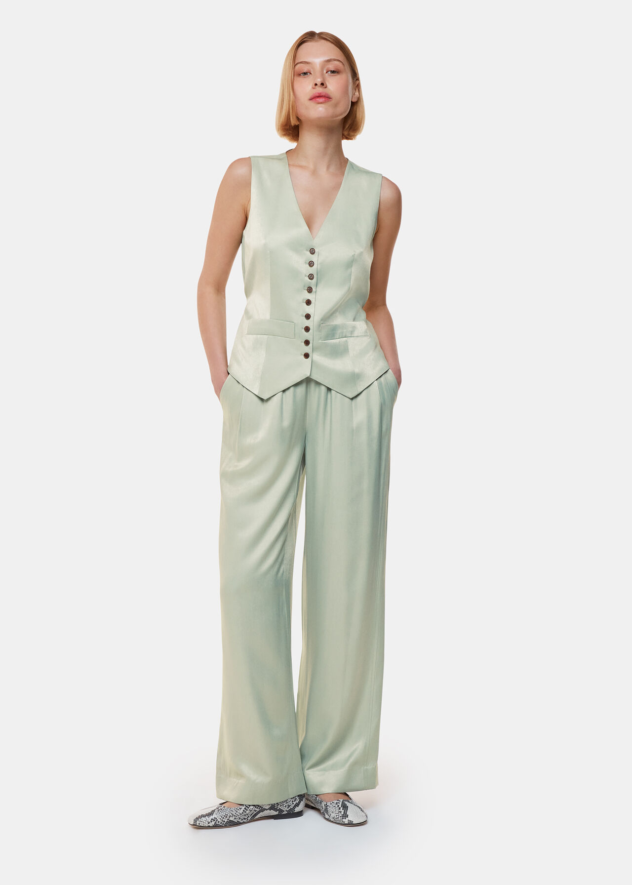 Rita Luxe Elasticated Trouser