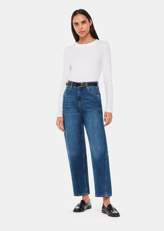 Authentic Barrel Leg Jean