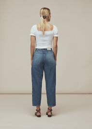 Bex Rouched Frill Top