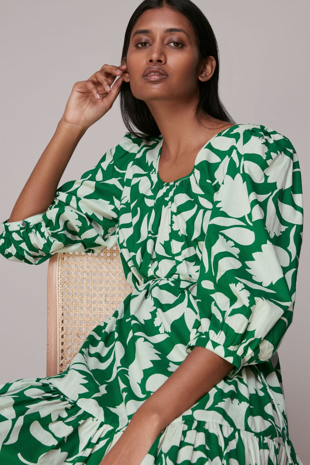 Marni Print Trapeze Dress