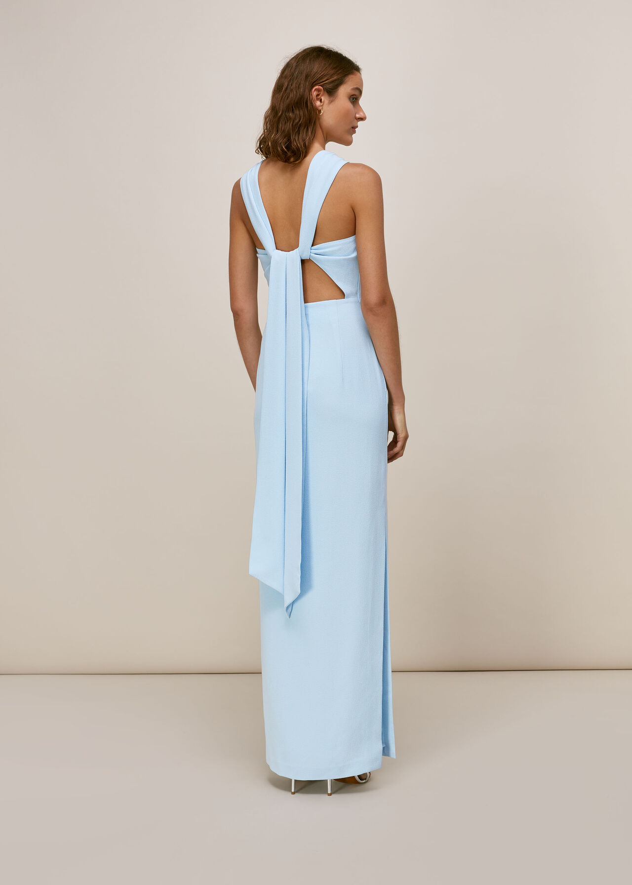 Tied Back Maxi Dress