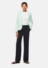 Slim Fit Jersey Jacket