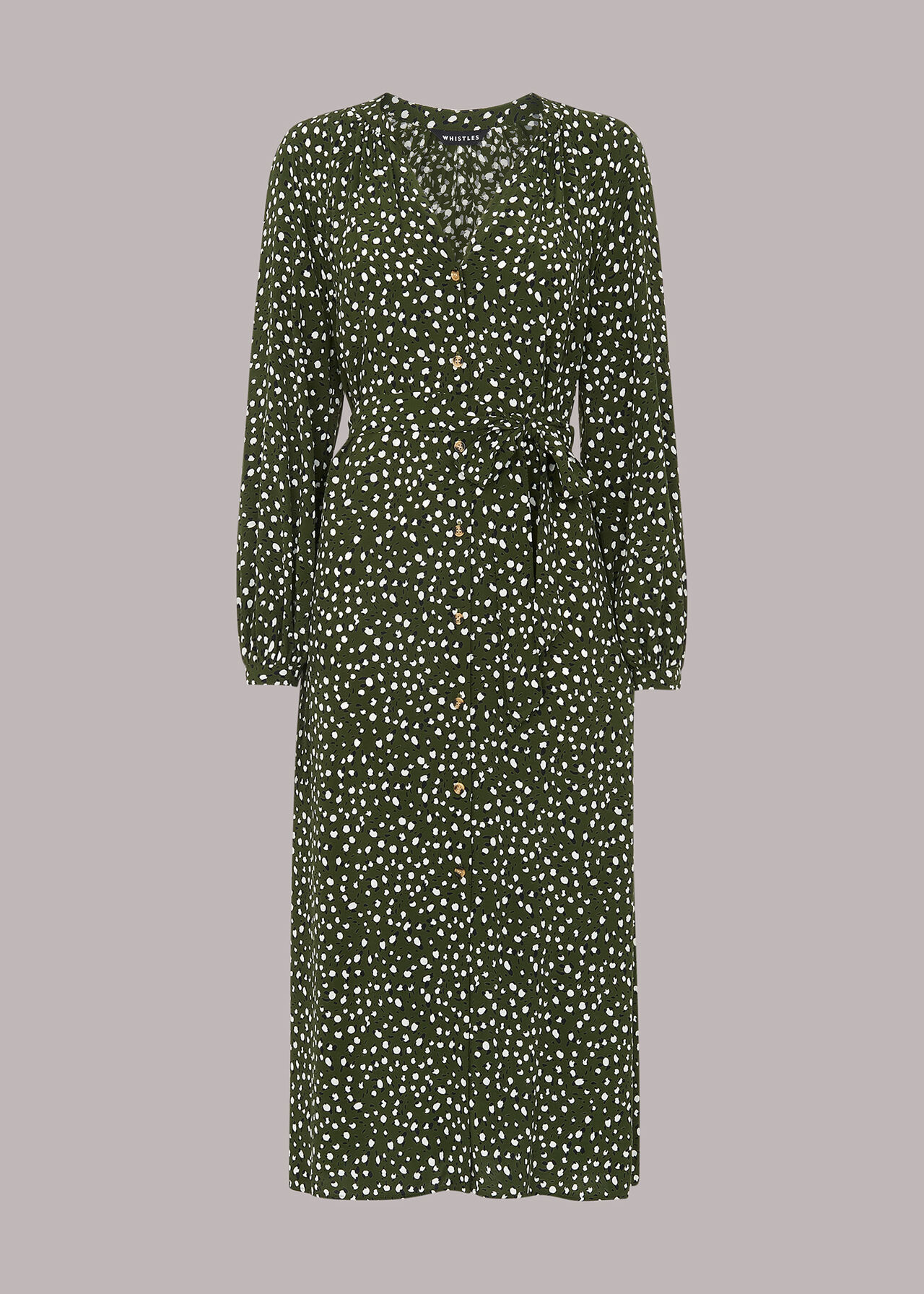 Livi Wild Leopard Midi Dress