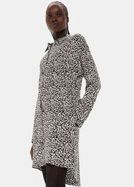 Helena Fuzzy Squares Dress