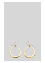 Made Casted Circle Earring