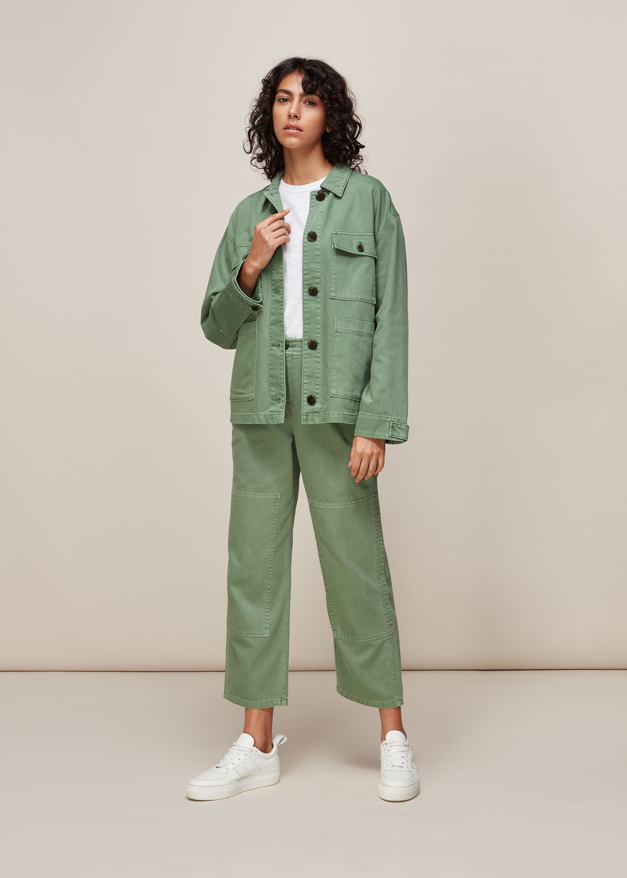 Pale Green Ultimate Utility Jacket