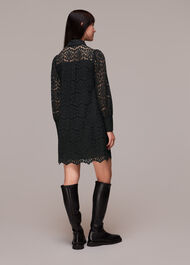 Lace Shirt Dress