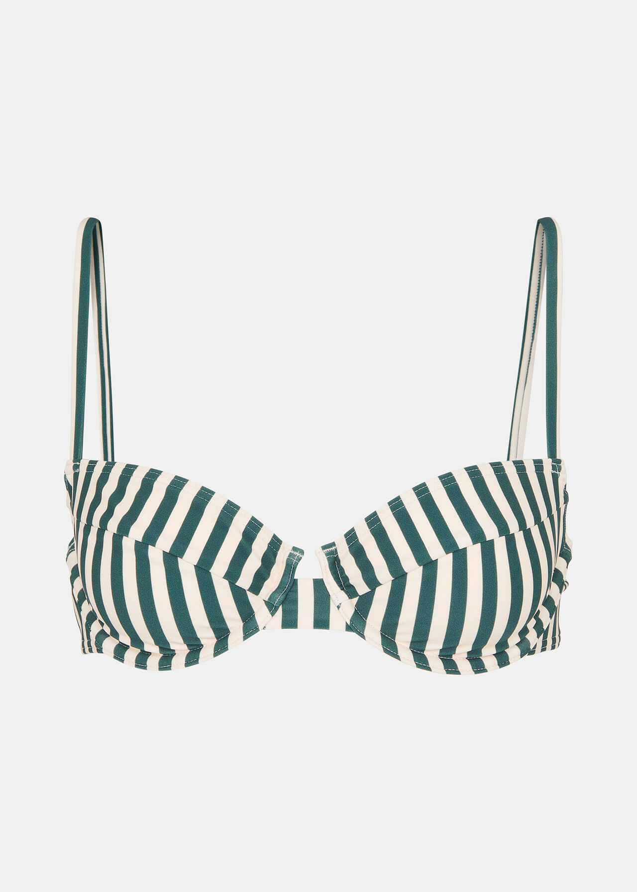 Stripe Bikini Top