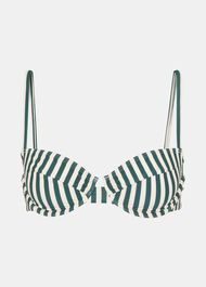 Stripe Bikini Top