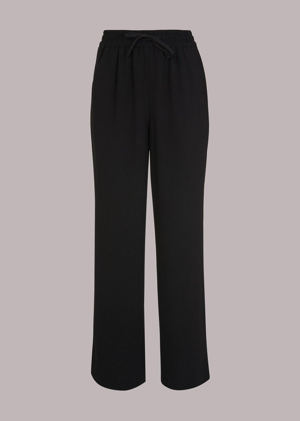 Side Split Crepe Trouser