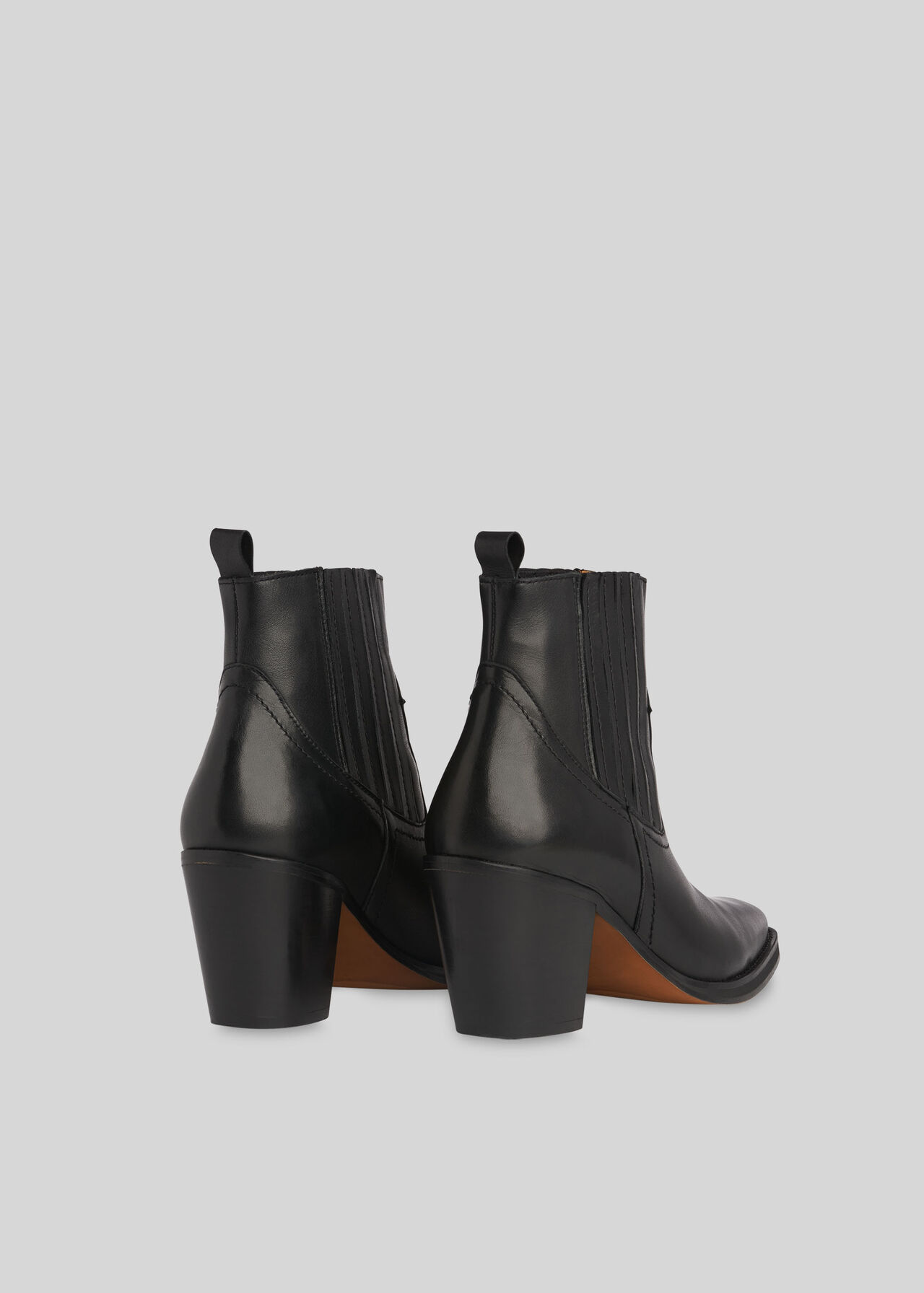 Allington Western Boot Black