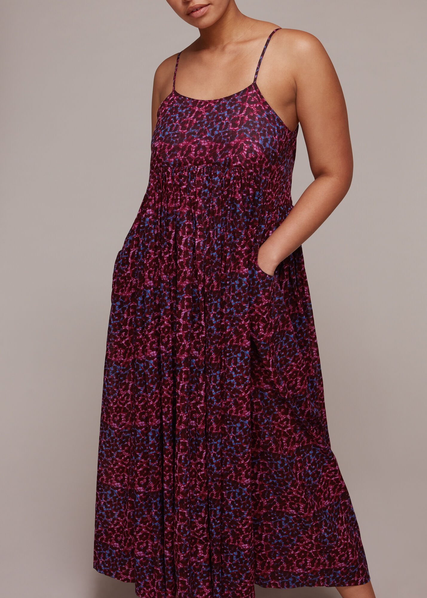 Whistles carmen trapeze on sale dress