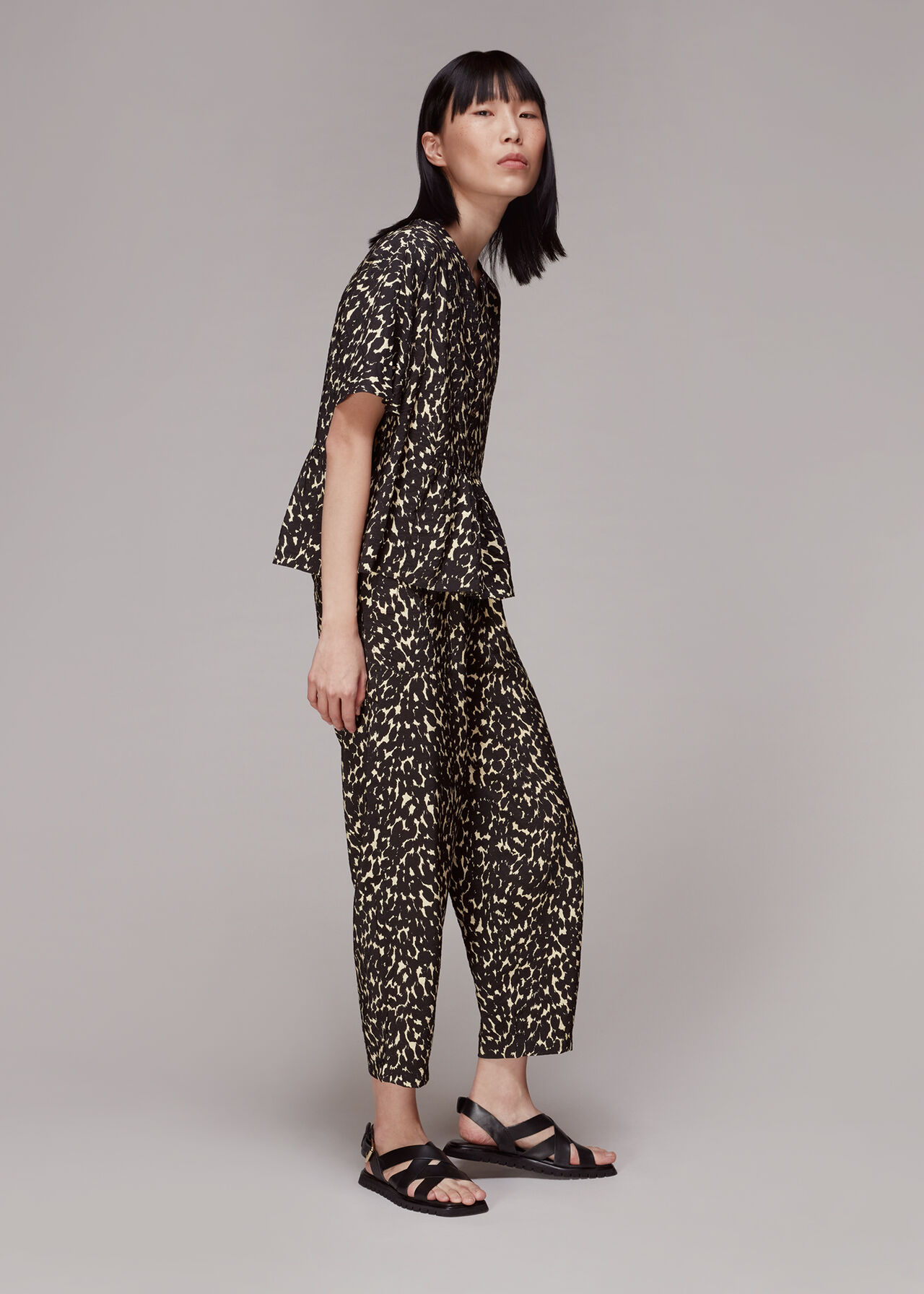 Hannah Sahara Cat Blouse