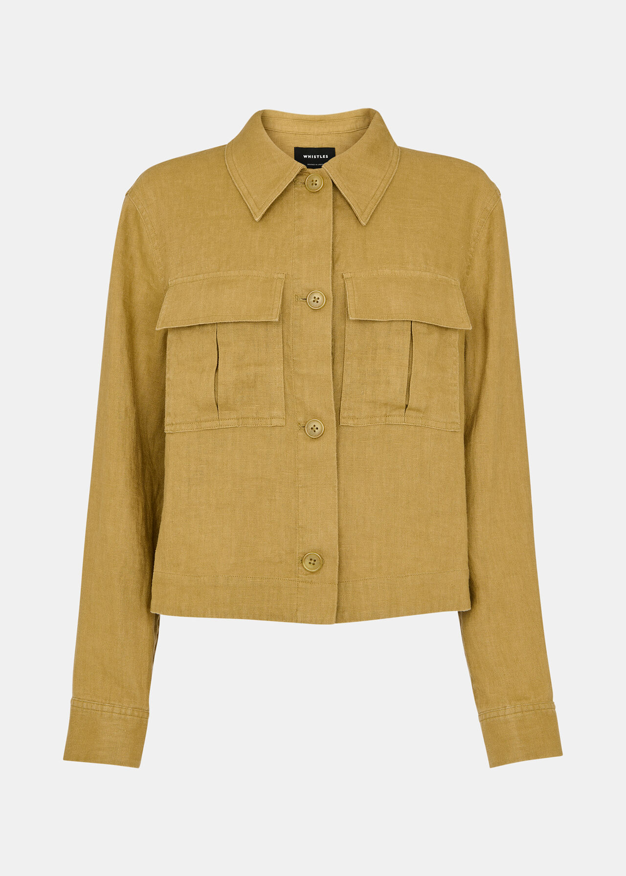 Abby Linen Casual Jacket