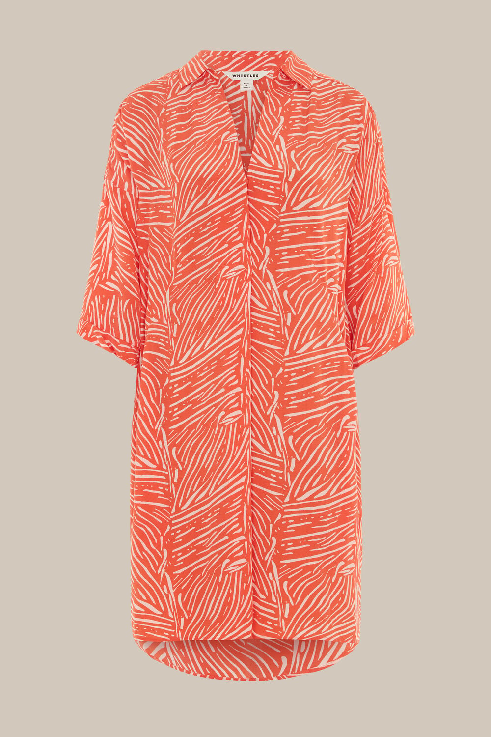 Tiger Palm Print Lola Dress