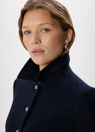 Cropped Boucle Jacket