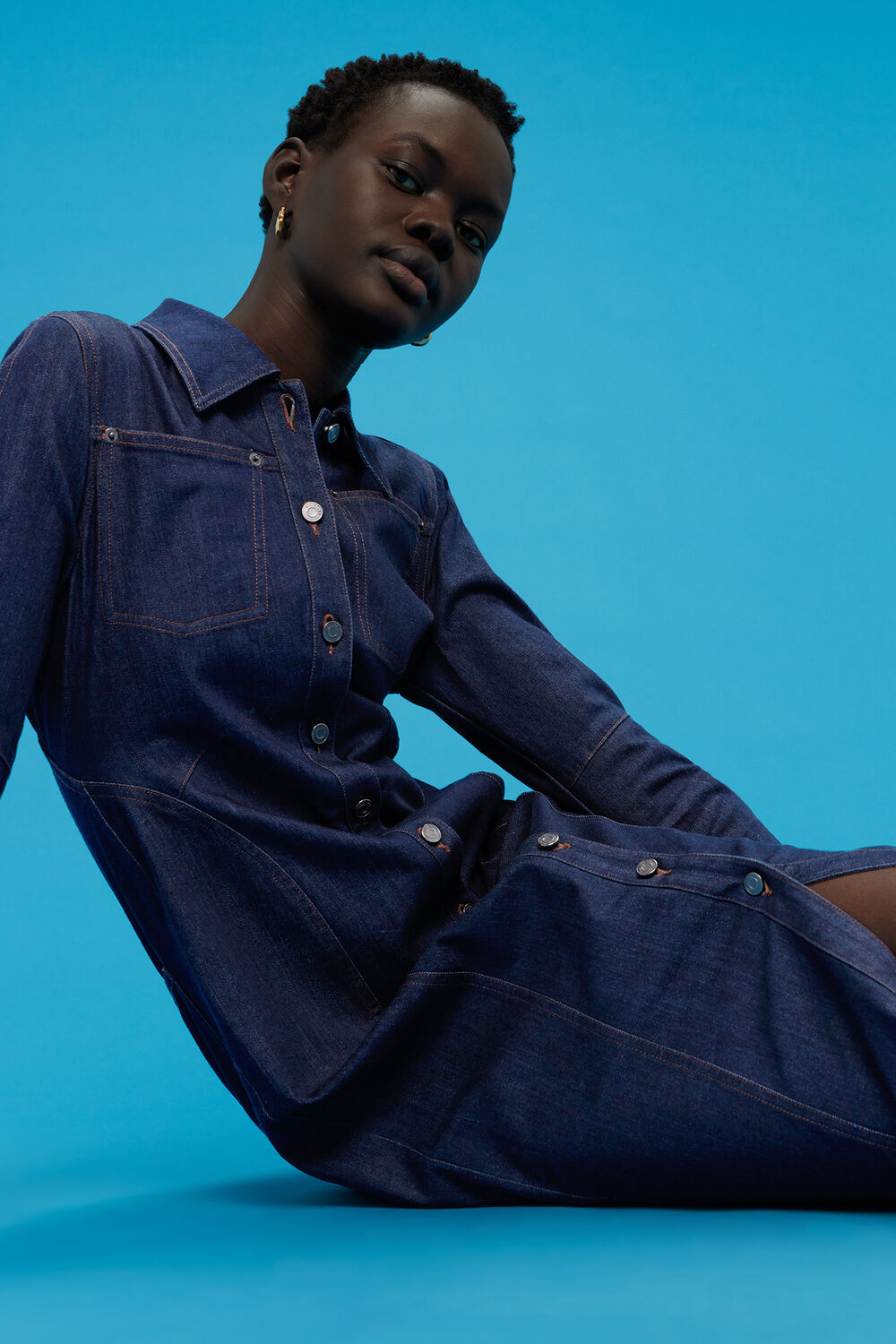 Denim Corset Dress