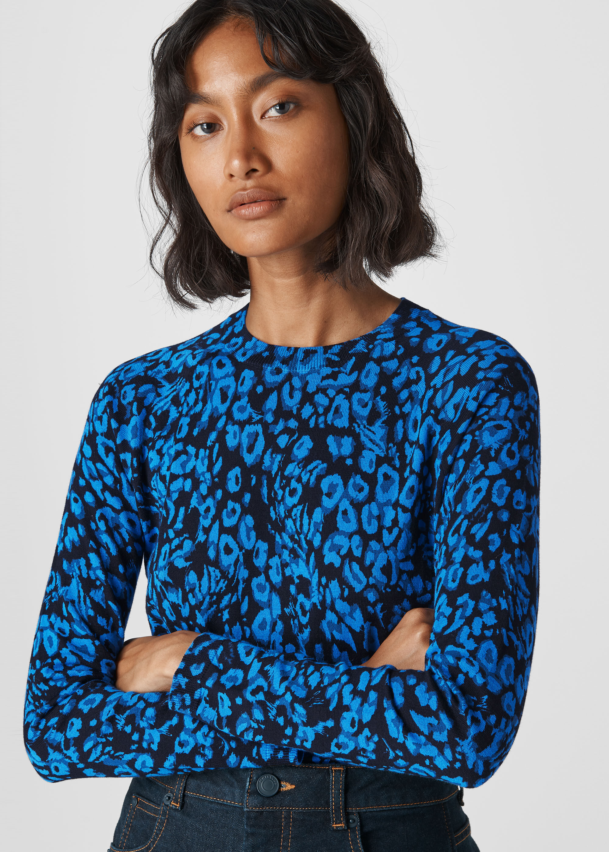 Whistles jungle shop cat jumper
