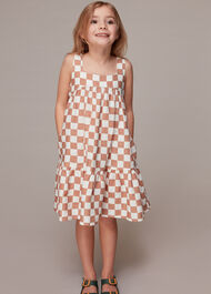 Avery Checkerboard Sundress