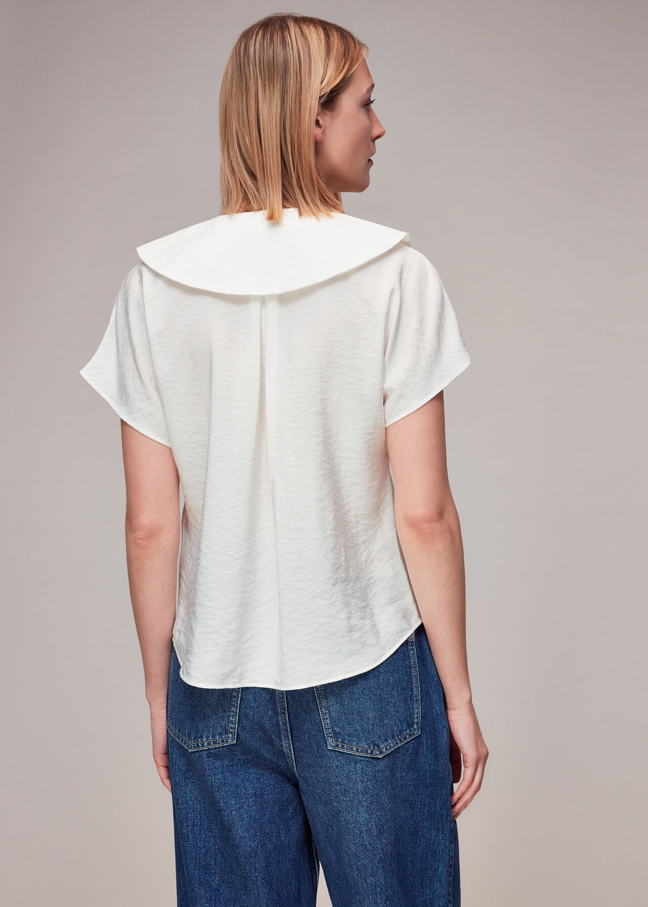 Greta Collar Top