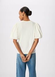 Puff Sleeve Detail Tee