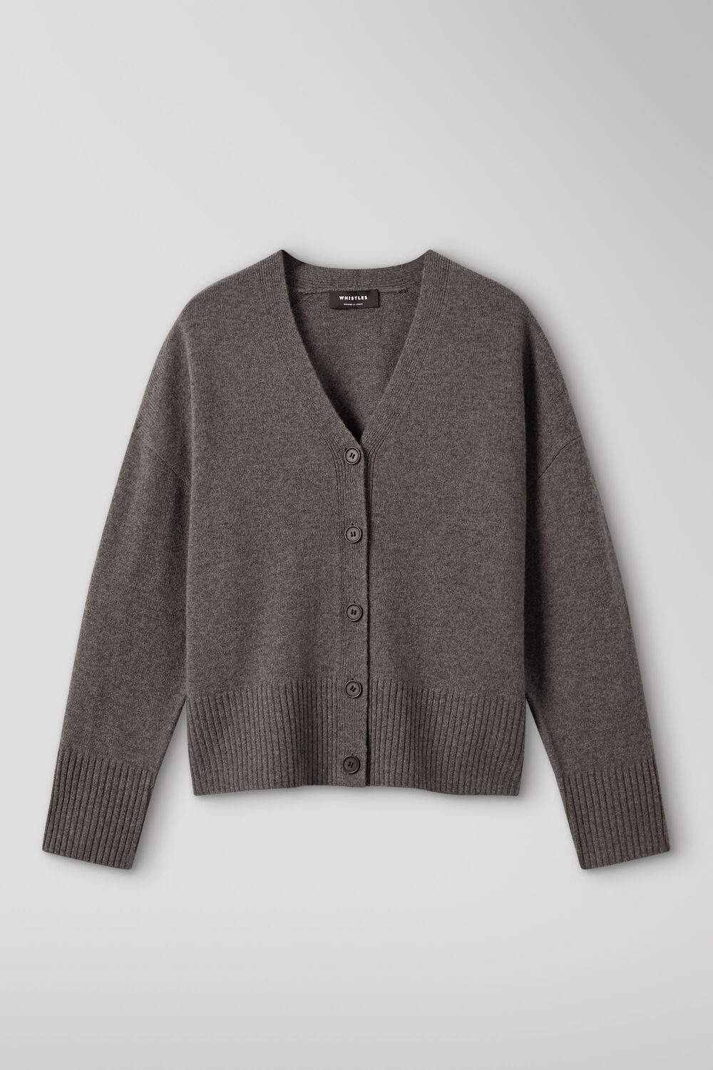 Wool V Neck Cardigan