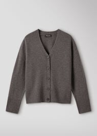 Wool V Neck Cardigan