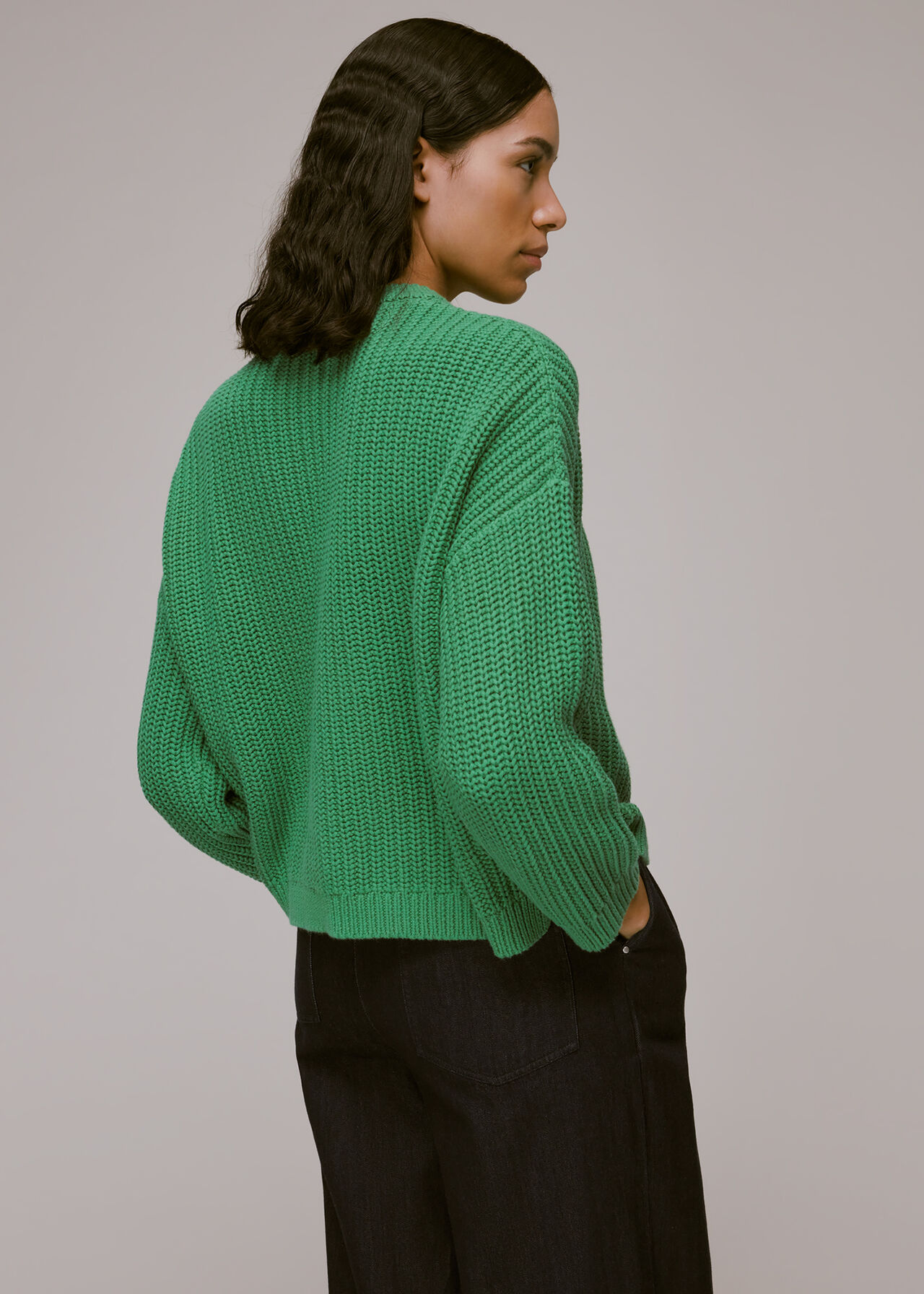Pria Cotton Knitted Crew