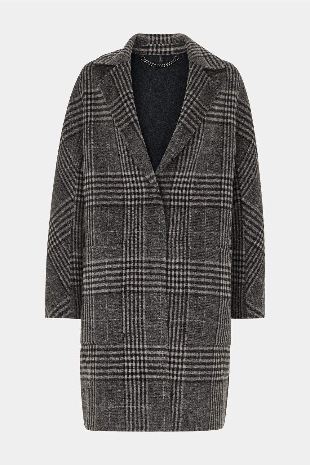 Cassie Double Face Check Coat