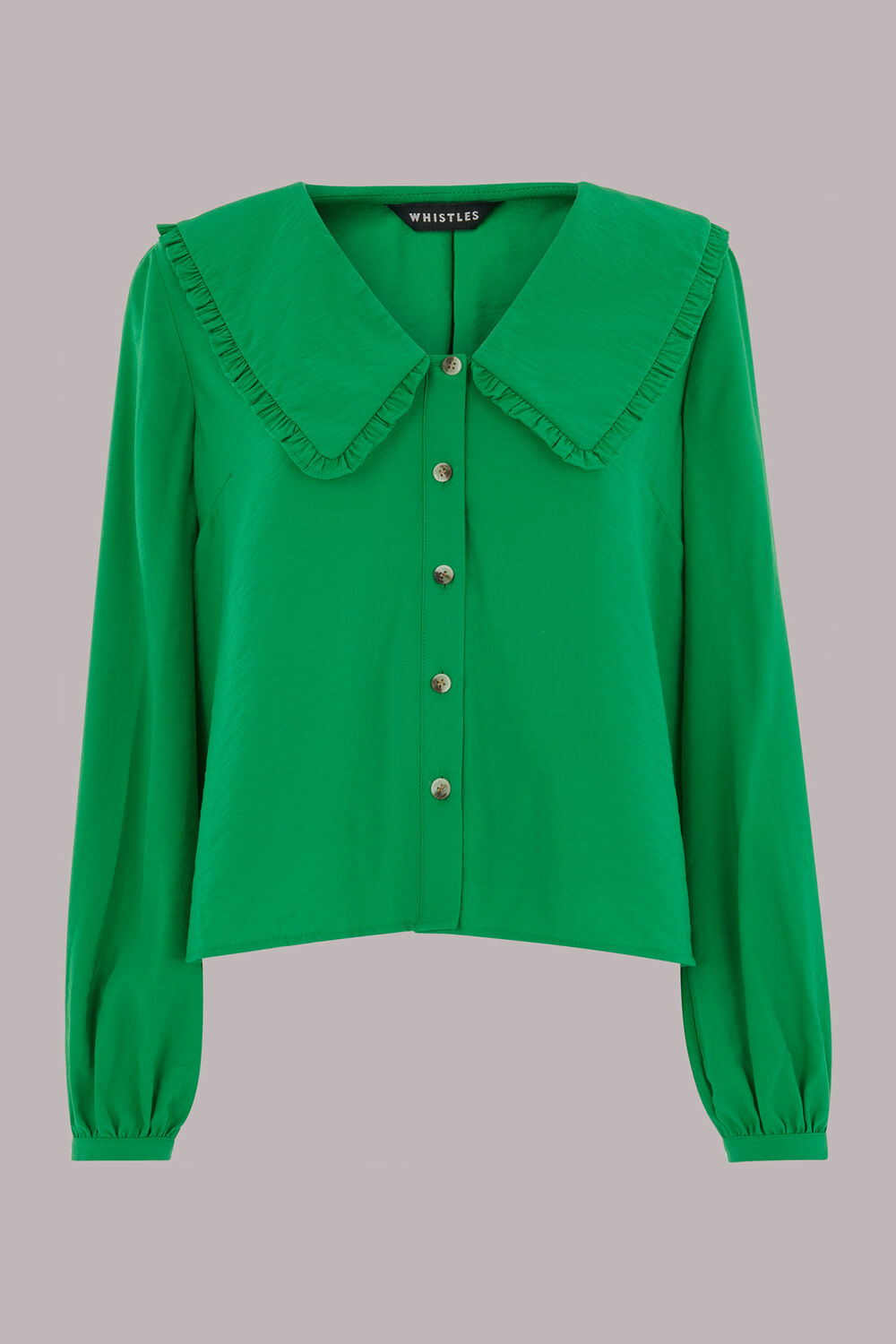 Oversized Collar Top