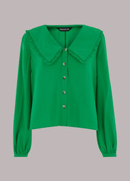 Oversized Collar Top
