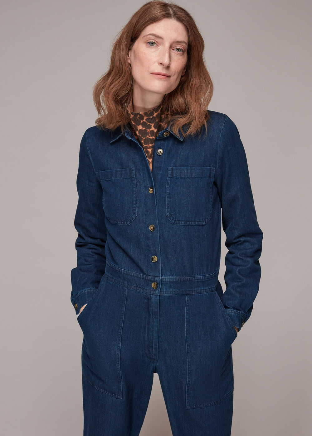 Gabby Denim Jumpsuit