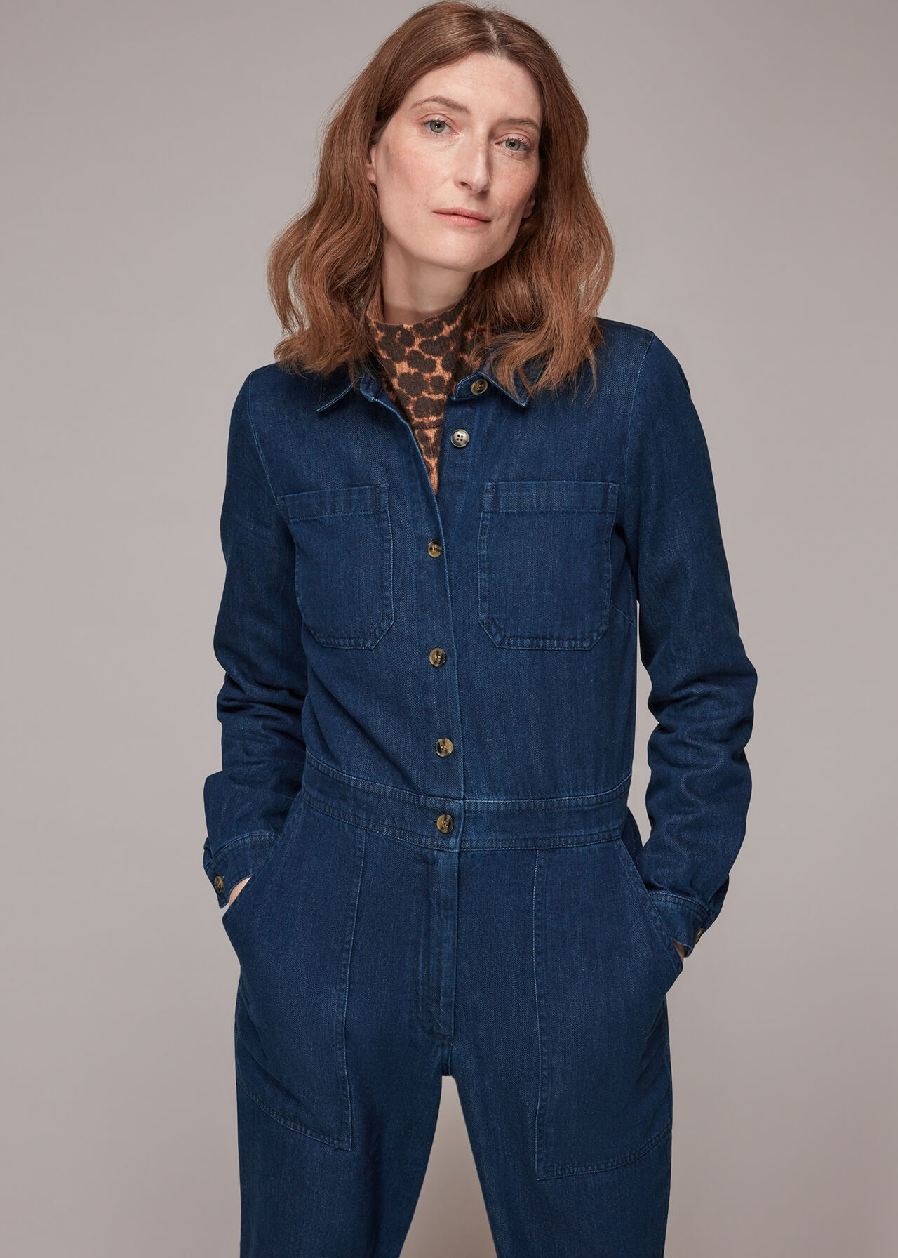 Gabby Denim Jumpsuit