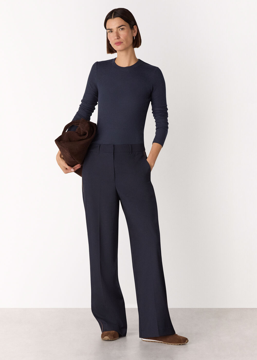 Essential Ribbed Crew