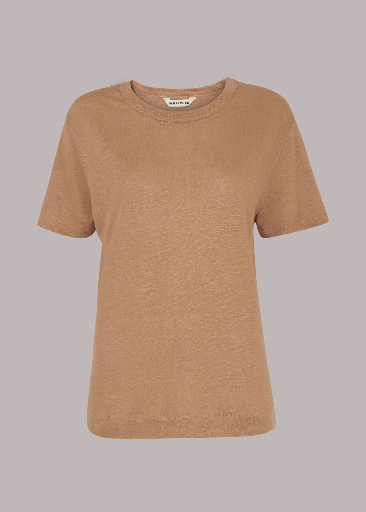 Neutral Ultimate Linen T-Shirt | WHISTLES