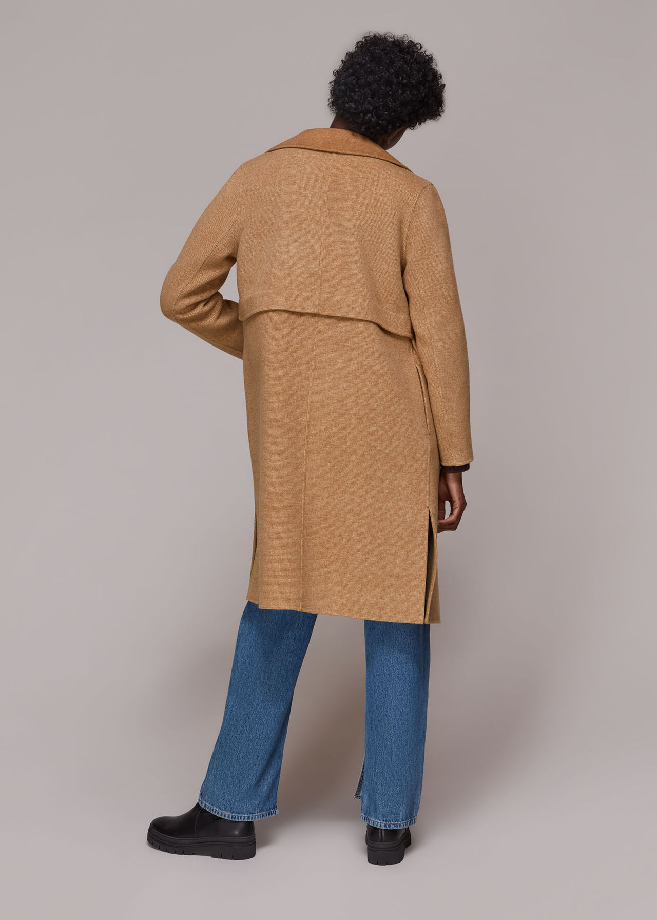 Yasmin Double Faced Wool Coat