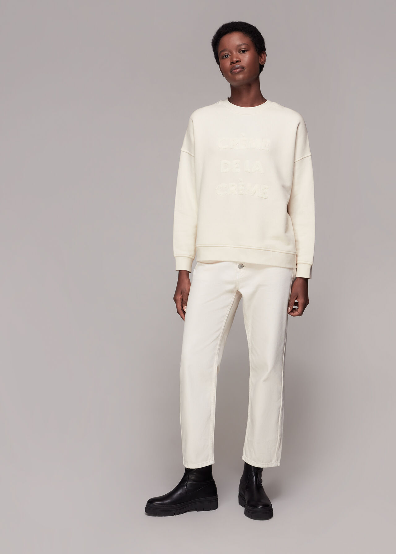 Creme De La Creme Logo Sweat