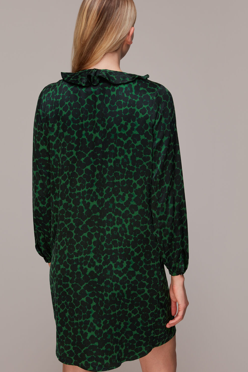 Smudge Animal Frill Dress