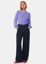 Scattered Petals Blouse